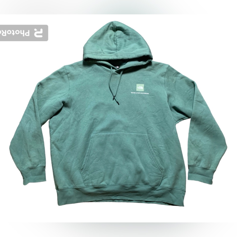 The North‎ Face Never Stop Exploring Hoodie Green Mens XXL RN 61661